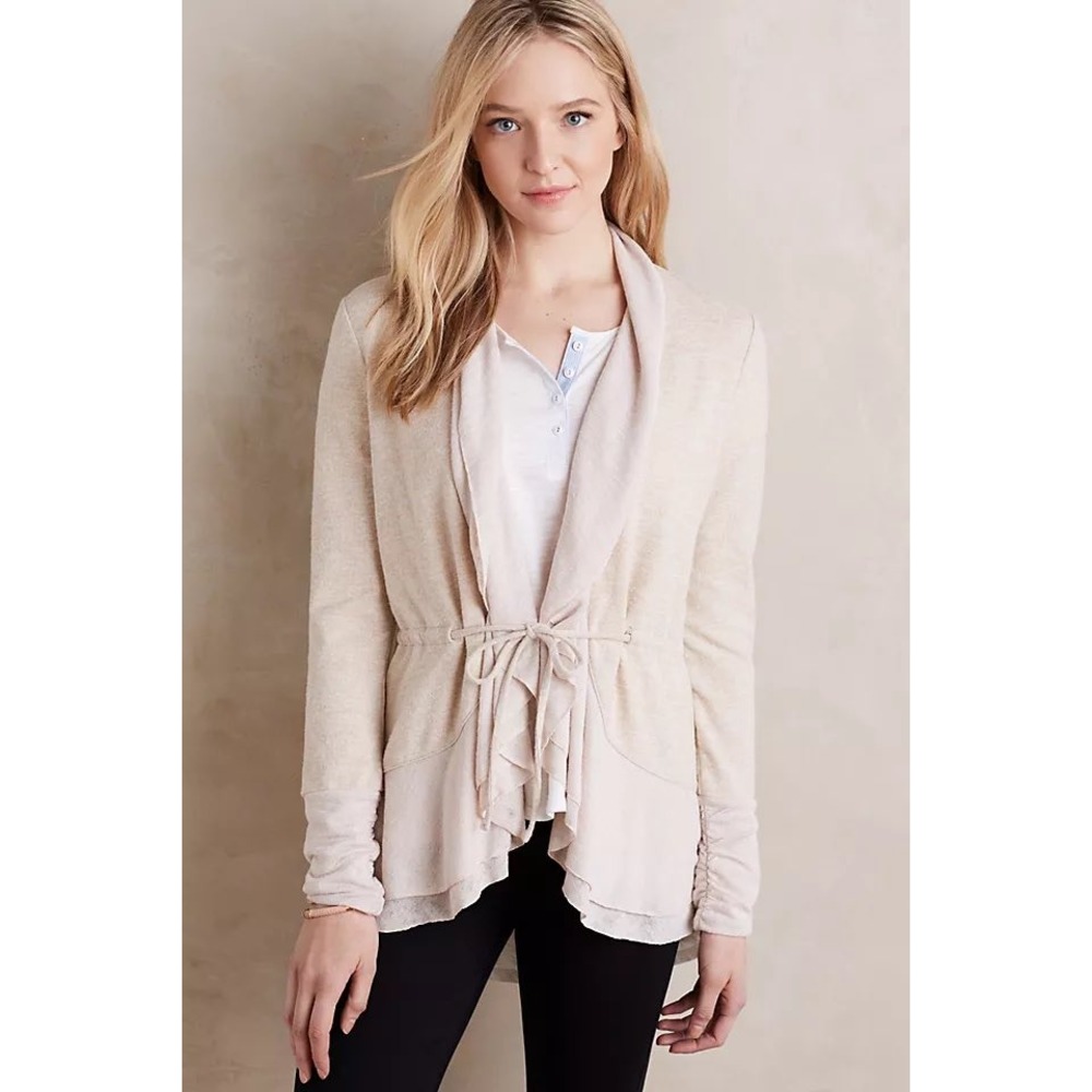 Anthropologie Saturday Sunday Matanie Cardigan Size Small Cozy Loungewear Casual